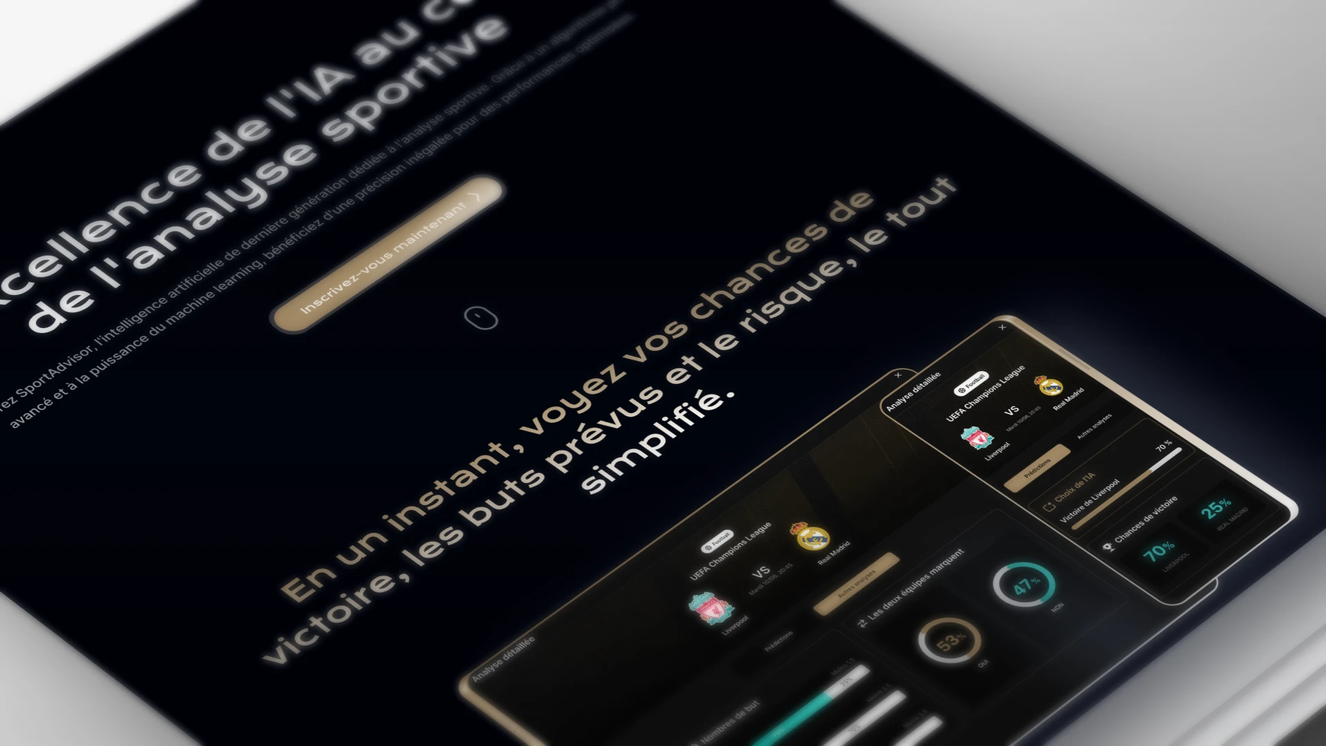 Sport Advisor IA platform